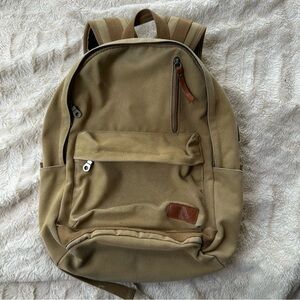 Canvas backpack